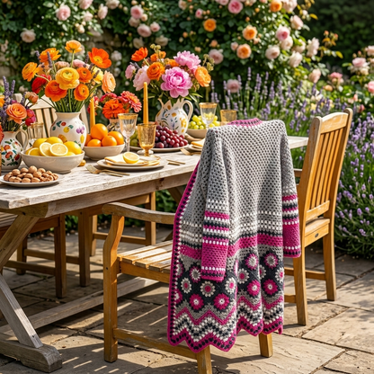 Hand Crocheted Vest Jacket